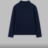 Classic Teddy精典泰迪儿童加绒打底衫男女童加厚保暖上衣中童半高领 深蓝 120  实拍图