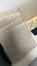 蓝铂 仿兔毛抱枕客厅沙发毛绒床头靠枕 50*50cm(枕套+枕芯) 实拍图