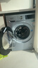 西门子（SIEMENS）10公斤滚筒洗衣机全自动带烘干 洗烘一体 蒸汽除菌 热风清新 双重净筒 X42W 家电国家补贴 实拍图