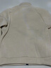 优衣库男装针织摇粒绒拉链茄克/长袖外套廓系夹克25秋冬479863 01 乳白色 M /170/92A 实拍图