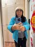 HACNSKD毛线帽女帽子女秋冬季手工钩花套头帽优雅包头帽针织帽保暖 米色(手工卷边芙蓉花) 均码(头围55-60) 实拍图