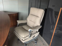 顾全老板椅座椅通风按摩办公椅人体工学椅家用电脑椅可躺M031TD浅咖 实拍图