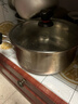 苏泊尔SUPOR 小红圈304不锈钢汤锅奶锅22cm煮面锅复底通用ST22H1 实拍图