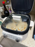 九阳（Joyoung）一机多能电饼铛三明治机早餐机75mm深盘大火力多功能电火锅下盘可拆洗烤肉锅GK571 实拍图