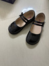 芭比童鞋女童春秋学生黑皮鞋女孩校园百搭演出皮鞋DA6561 黑色 35码 实拍图