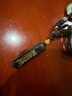 梵心紫檀木防丢神器电话号码牌车钥匙挂件男刻字钥匙扣挂绳平安小挂饰 黑檀木经典【平安符】刻字请备注 实拍图