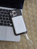 图拉斯磁吸充电宝自带线【热销200w+丨3c认证】10000毫安超轻薄快充小巧便携式magsafe苹果可上飞机高铁 【珠光白】1万毫安丨冰感快充丨超薄无感 【5A级性能/3C安全双认证】丨超轻薄二合一 实拍图