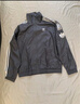 adidas情侣款复古风梭织立领夹克外套男女秋季阿迪达斯官方三叶草 深灰   M 实拍图