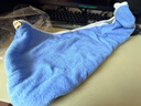 【加厚双层】干发帽女加厚超强吸水速干包头毛巾擦洗头发干发巾 螺纹干发帽【蓝灰色1条装】 实拍图