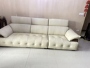 狄普牛皮艺网红意式高级感大坐深头靠可调节客厅2.8米沙发Ultra版玉衡 实拍图