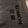 罗蒙（ROMON）夹克男士冬季加绒加厚外套立领百搭行政干部商务休闲男ii6黑色2XL 实拍图