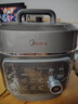 美的（Midea）政府补贴低脂60S快排电压力锅6L电饭煲高压锅5-8人 母婴316L精钢球胆高压锅远红外炖煮MY-C6650F 实拍图