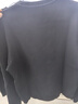鸿星尔克卫衣男春夏季新款户外通勤休闲跑步运动服上衣套头衫长袖卫衣男装 【2024】正黑-常规款 XL 实拍图