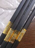 高档合金筷防霉防滑筷子家用不发霉耐高温饭店餐厅抗菌双装商用 金福2双装 实拍图