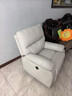 芝华仕（CHEERS）智能椅布艺沙发客厅电动功能芝华士舒适代表作K9780电动 暖白色-电动躺+摇+225°转 优先发货（详询客服） 实拍图