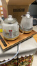 友家铺子（Biooner）全自动上水电热水壶烧水壶家用办公茶台一体机茶桌茶几嵌入式茶具套装 玫瑰金蒸茶款1L 实拍图