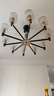雷士（NVC）美式轻奢现代轻奢客厅灯具卧室餐厅大气吊灯灯饰10头NDBD10-001 实拍图