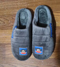 大嘴猴（paul frank）棉拖鞋男士秋冬季室内家居拖鞋毛绒保暖厚底棉鞋男款深灰280PF607 实拍图