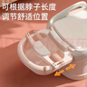 奔麦【送货上门】儿童洗头躺椅孕妇宝宝洗头神器洗头床成人洗头椅加大 豪华款【+软靠背】(可变洗澡椅) 实拍图