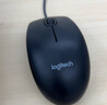 罗技（Logitech）M185鼠标 无线鼠标 办公鼠标 对称鼠标 黑色灰边 带无线2.4G接收器 实拍图