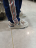回力女鞋加绒棉鞋运动鞋女高帮板鞋休闲百搭鞋子女 0840 米粉蓝 38  实拍图