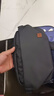 京东京造 探索者斜挎包男女胸包腰包大容量单肩背包休闲运动手机 黑色 实拍图