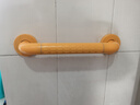 墨斐琳（Morphling） 浴室安全扶手卫生间马桶防滑把手防摔老年人残障无障碍过道栏杆 304加强型-橙色 38cm 实拍图