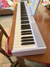 特伦斯折叠钢琴88键便携式电钢琴成人儿童电子琴重力度键盘V30pro钢琴 梦幻紫+专用琴包 实拍图
