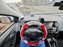 卡客（Karcle）汽车方向盘套冬季毛绒男女冬天短毛毛保暖加热把套方向盘保护套 玛莎红-中号圆型 实拍图