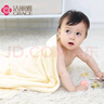 洁丽雅（Grace）A类婴儿浴巾男女宝宝洗澡巾柔软珊瑚绒新生儿用品大毛巾被1*1.2米 实拍图