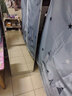 【京东物流】全身镜落地穿衣镜玻璃大镜子宿舍高清试衣镜挂墙服装 雅典白 150*40-摆挂两用-高清防爆 实拍图