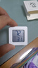 温湿度计婴儿房室内家用车内电子温湿度计迷你便携高精度传感器可壁挂 智能温湿度计-白色小巧*1 实拍图