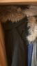 京东京造【进口极寒95鹅绒服】羽绒服男外套女冬季新款中长款 曜石黑 3XL 实拍图