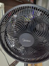 美的（Midea）【超级单品】七叶轻音立式电风扇家用柔风落地扇台式桌面小型风扇大风量节能摇头宿舍电扇 SAF30AB 实拍图