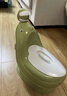 雅亲儿童马桶座便器男宝宝马桶小便器女小孩尿盆儿童便盆坐便器尿桶 海狮马桶【橄榄绿】如厕训练专用 赠:刷子+双挂钩 实拍图