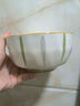 【摩登主妇同源】釉下彩米饭碗特别好看的餐具小碗家用陶瓷吃饭碗 4.5英寸菱格碗【1个装】 实拍图