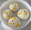 巴比小猪奶黄包300g*2包共12只儿童早餐可爱卡通手工包馒头生鲜面点 实拍图