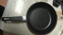 【亏本清仓】韩式麦饭石色不粘锅平底锅铁锅电磁炉不带盖 【经济实用】黑色 18cm 实拍图