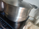 美厨（maxcook）蒸锅 不锈钢28cm单层蒸锅 加厚复合底 燃气炉电磁炉通用 实拍图