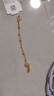 周六福双层链足金999黄金手链女生日礼物计价AB073447  约4.42g 15+2cm 晒单实拍图