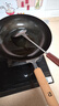 珍珠生活日本进口铁锅 家用炒菜锅 无涂层不易粘锅 轻盈健康耐用熟铁炒锅 实拍图