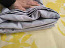 皇冠床单单件1.8x2.3米单人床酒店隔脏被单罩套不冰丝学生军训宿舍灰 实拍图