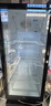 美的（Midea）展示柜冷藏保鲜柜 210升立式单门冰柜保鲜柜冰箱饮料柜便利店透明冰柜黑色一级能效冰箱ML-208DGEB 实拍图