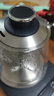 澳柯玛（AUCMA）煮茶壶 喷淋式煮茶器 全自动上水茶壶蒸煮一体 办公室煮茶烧水养生壶 不锈钢电热烧水壶0.8L F03D 实拍图