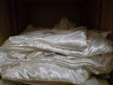 富安娜蚕丝被100%双宫桑蚕丝子母被冬季加厚被子双人被芯7.9斤230*229cm 实拍图