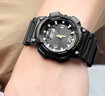 卡西欧（CASIO）手表男光动能防水防震运动电子日韩表送男友礼物AQ-S810W-1B 实拍图