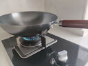 九阳（Joyoung）炒锅铁锅无涂层精铁锅炒菜锅炉灶通用32cm带盖CF32-C121 实拍图
