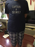 美标6A级真丝睡衣女春夏长袖印花100%桑蚕丝绸家居服可外穿两件套装秋 白色 2XL (175) 实拍图