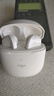 爱国者（aigo）无线蓝牙耳机 半入耳式 超长续航70小时 游戏运动降噪耳机 适用于苹果小米手机 T50 冰釉白 实拍图