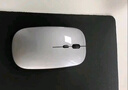 SUOYING【TOP榜第一名】无线鼠标蓝牙静音可充电办公无限声笔记本电脑平板游戏适用小米华为荣耀联想苹果 旗舰【人体工学丨可充电丨静音按键丨蓝牙三模】银色 适用华为苹果小米惠普华硕联想荣耀macbook 实拍图